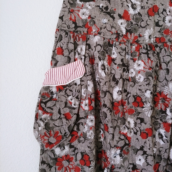 Boho Drop Waist Foraging Skirt - Picture 7 of 11